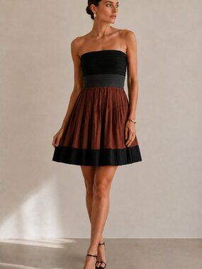 alc brown leather dress A.L.C. | Dresses | Lavender Mini BF_SALE50